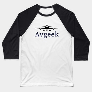 Aviation Geek (Avgeek) Baseball T-Shirt